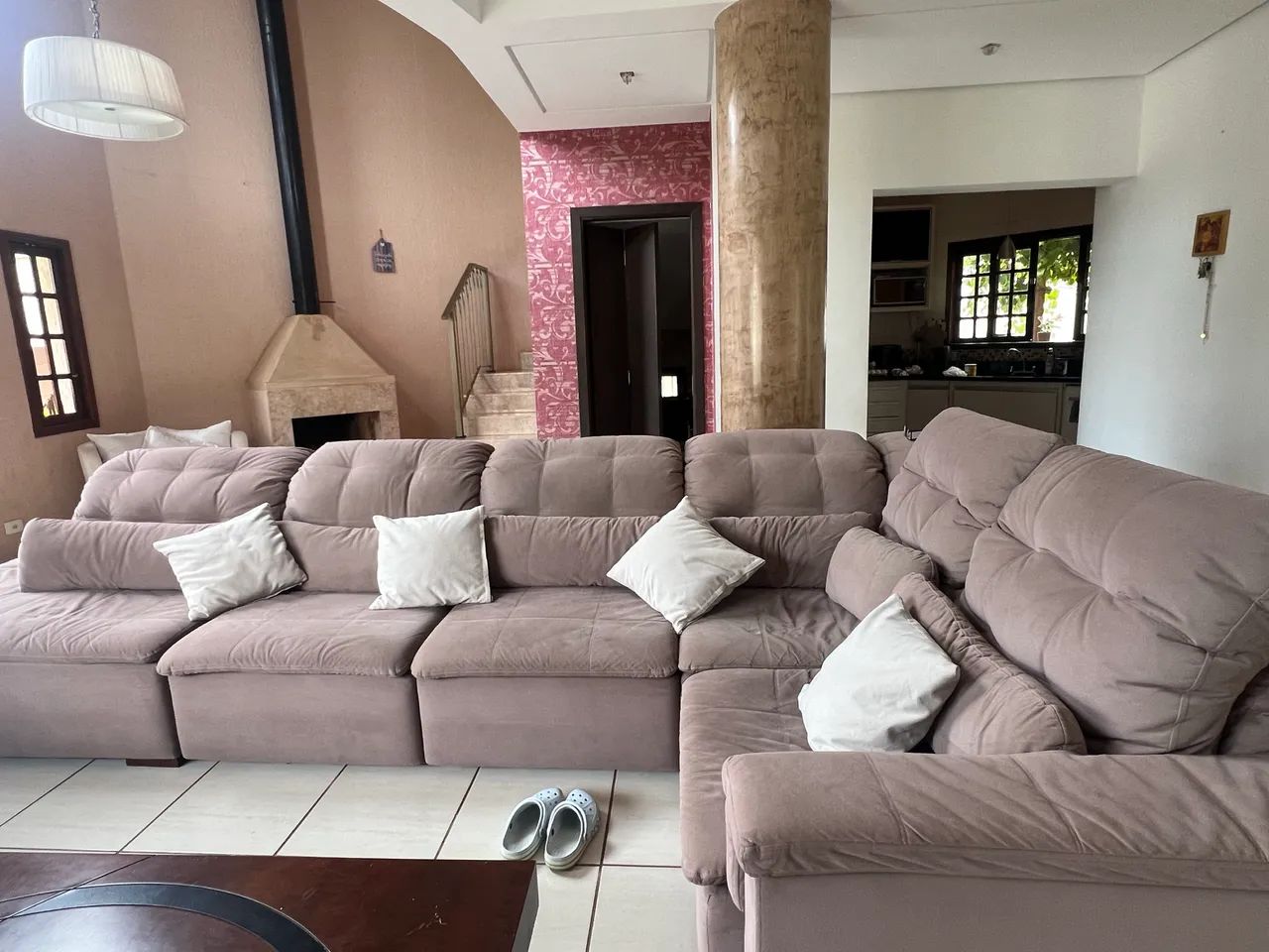 Sofá retrátil oito lugares - Foto 2