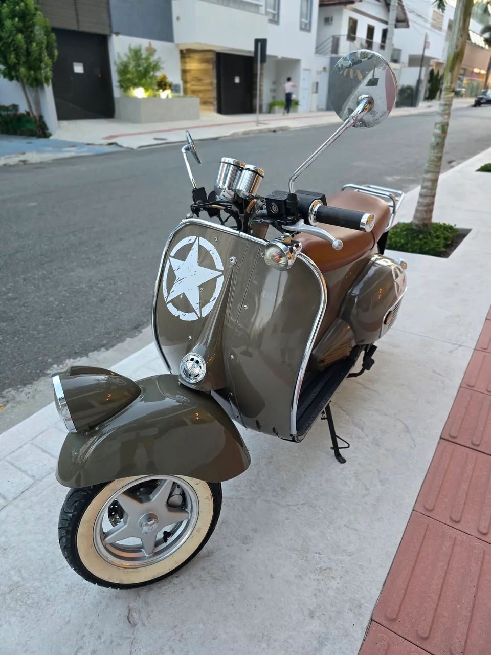 Moto Lambreta Motorino 150cc 2016 - Apenas 4.000 km - Estilo Retrô Impecável - Foto 4