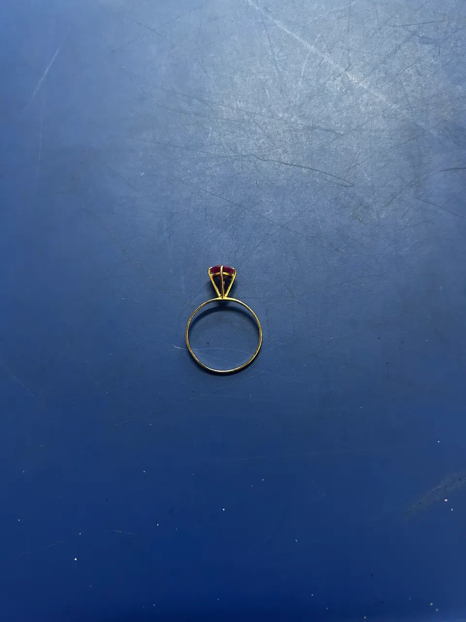Anel solitário