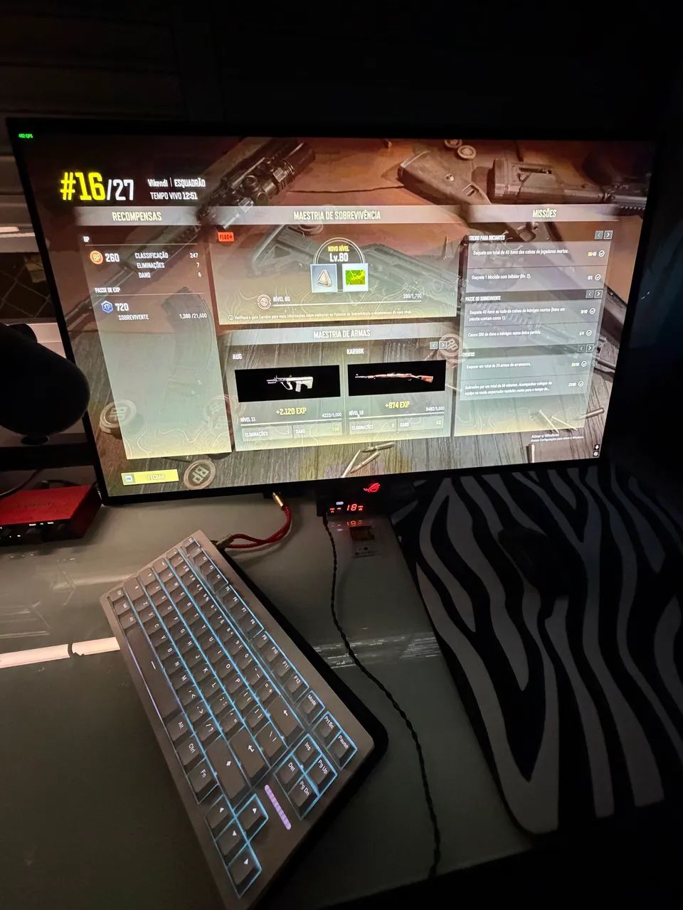 Monitor ASUS Rog Swift oled 2k 480hz  - Foto 4