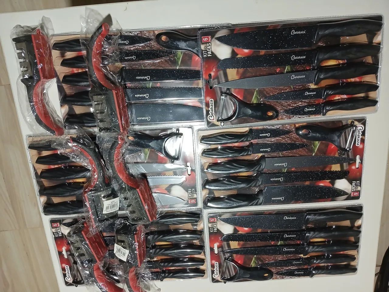 Jôgo de facas é amolador SÓ RS: 70,00 - Foto 3
