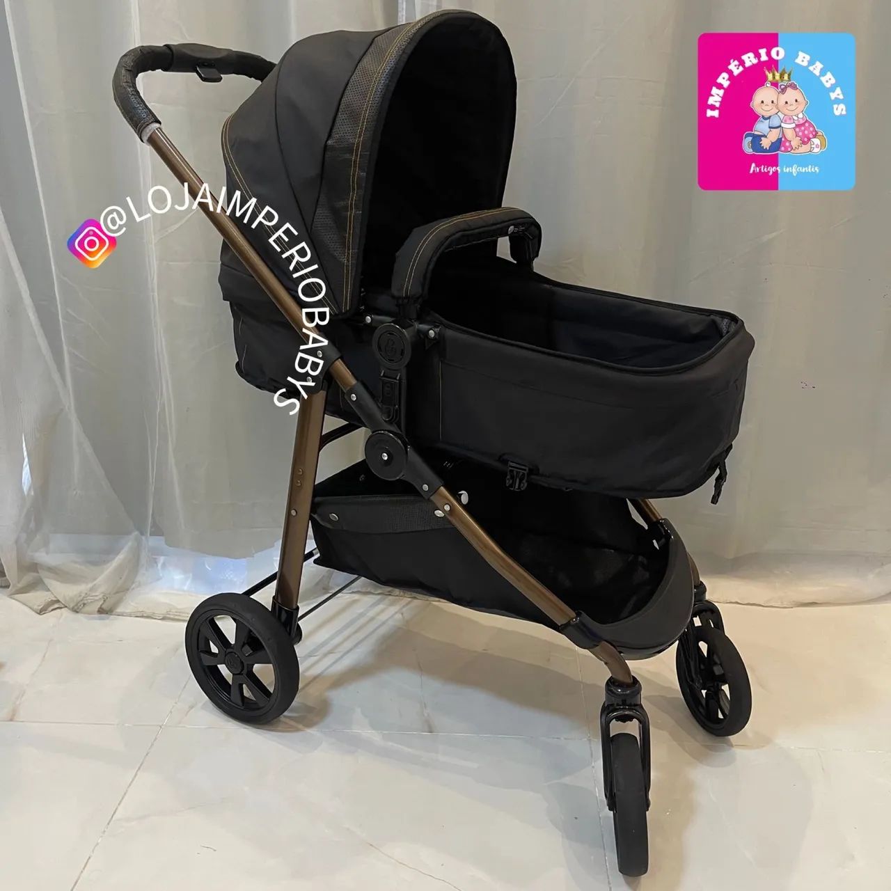Carrinho de bebê Galzerano Moisés  - Foto 2