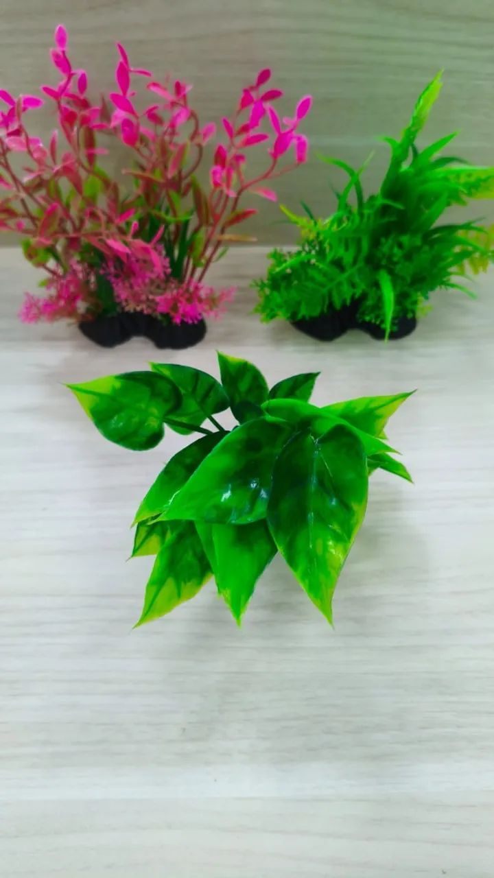 Planta artificil para áquario - Foto 2