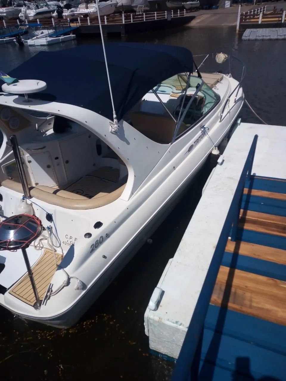 LANCHA TRITON 26 Pés - Foto 4