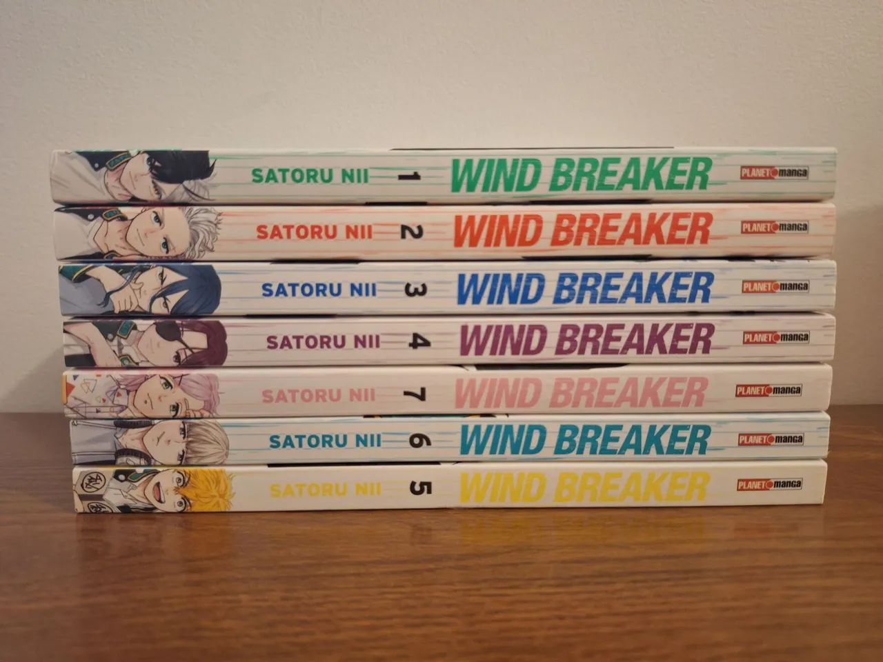 Wind Breaker - vol. 1, 2, 3, 4, 5, 6 e 7