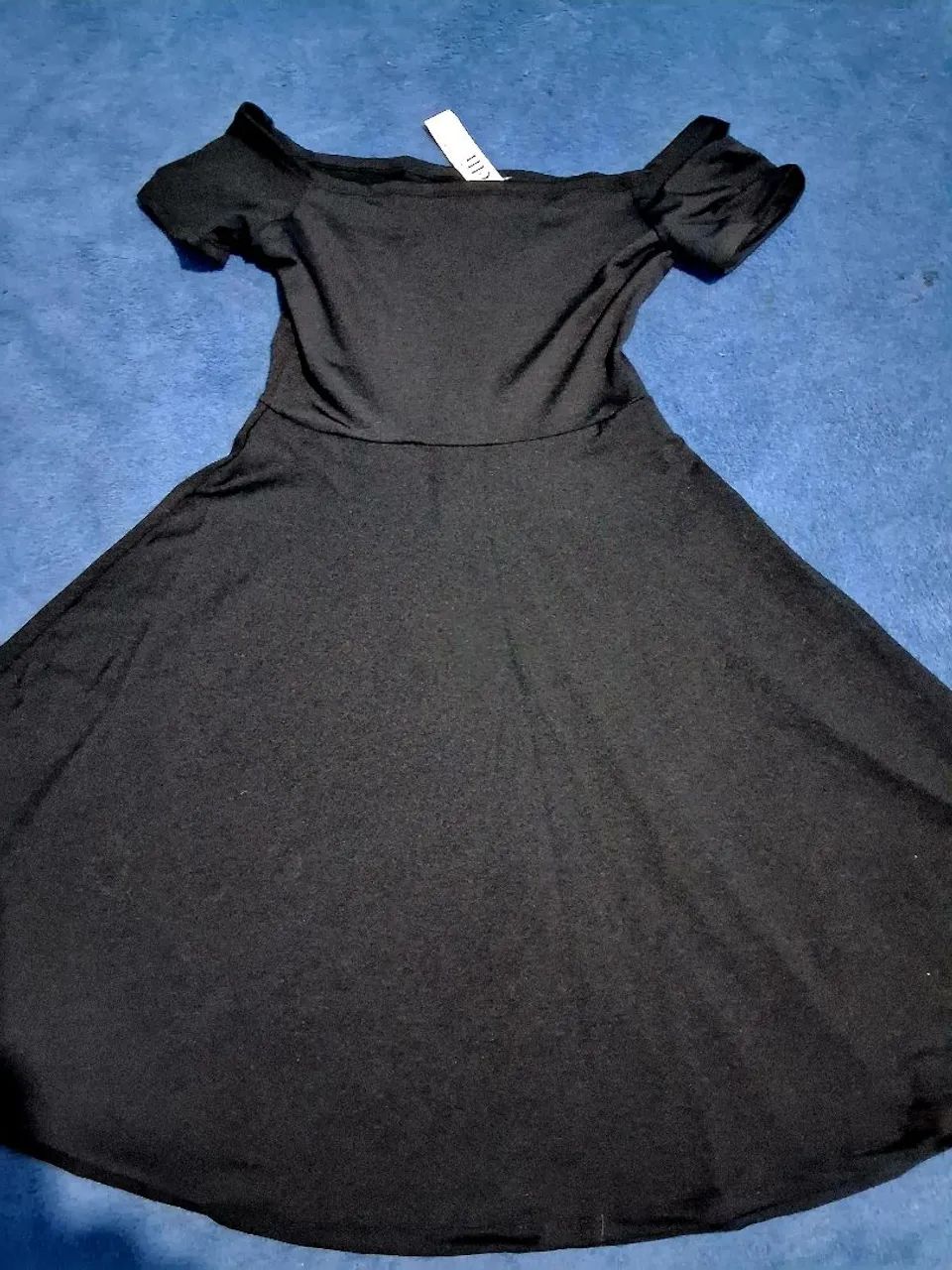 Vestido rodado preto - Foto 4