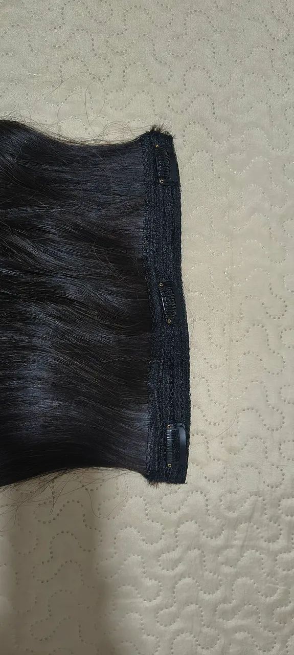 Cabelo humano na tela com tic tac  - Foto 3