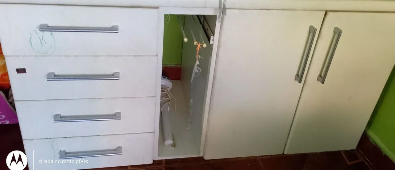 Pia de mármore com bancada em MDF  - Foto 2