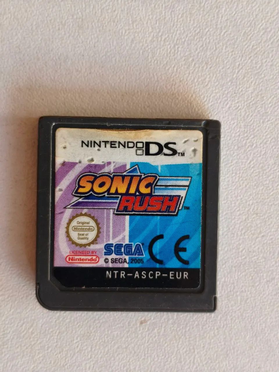 Jogo Sonic Rush original Nintendo DS 