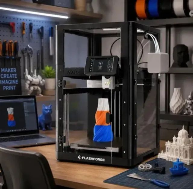 Kit de Fechamento/Enclausuramento em Acrílico para FlashForge Ad5x