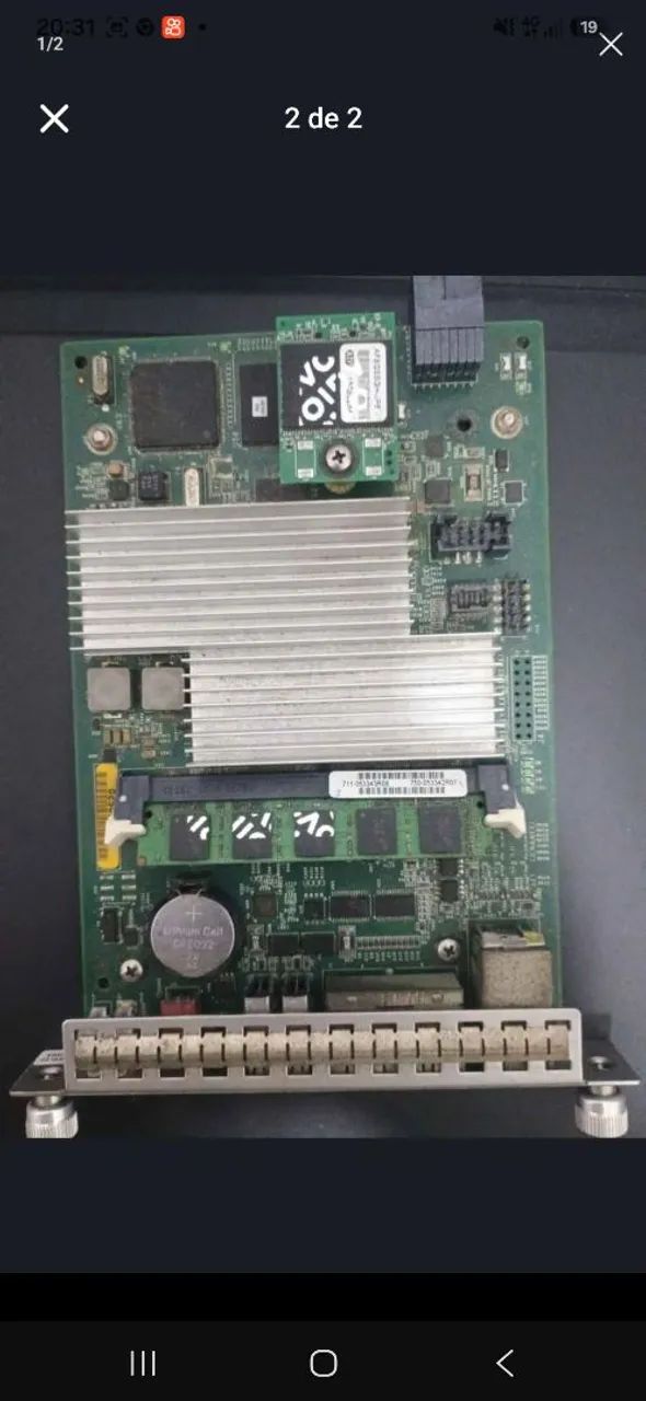 Placa de gerência juninper mx104
