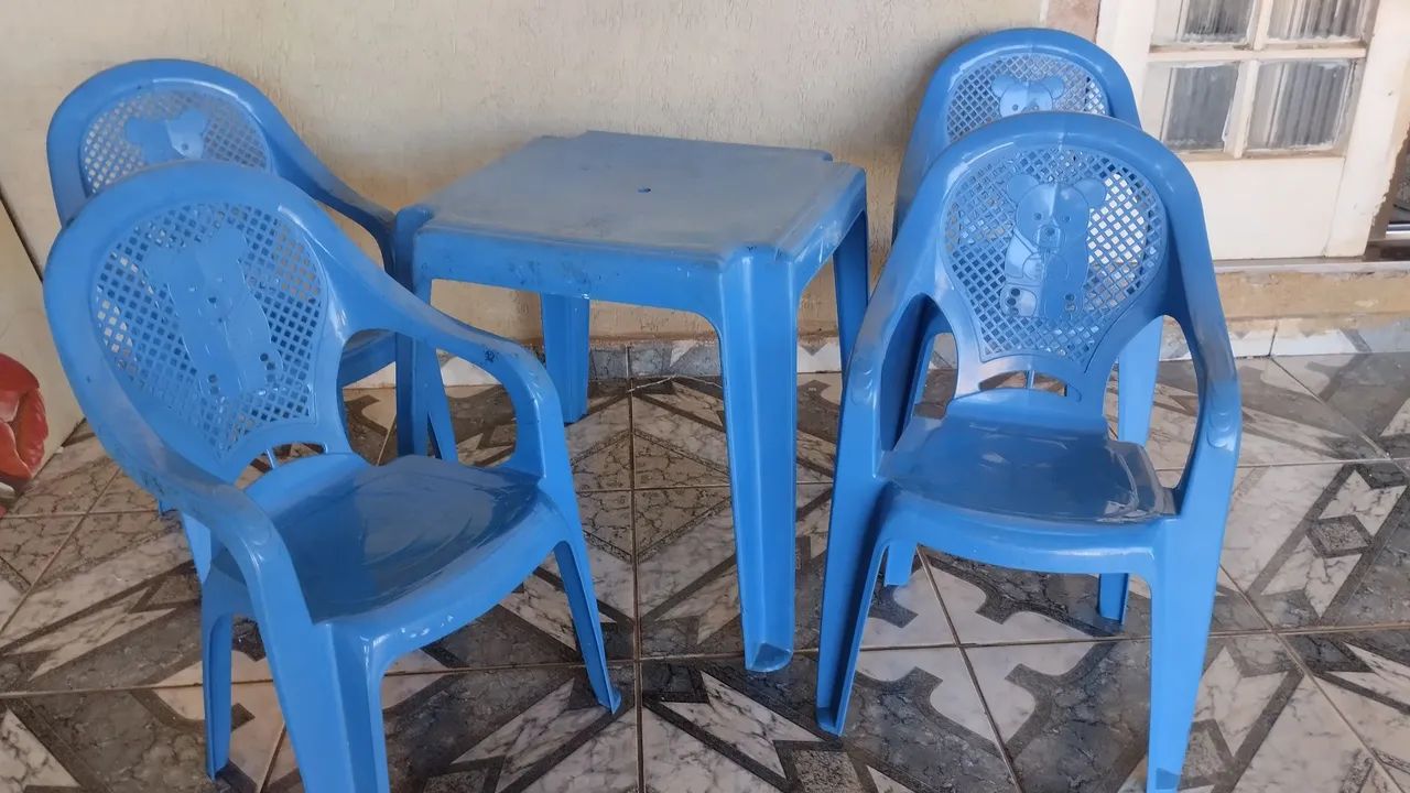 Conjunto Mesa e Cadeiras Infantil  - Foto 3