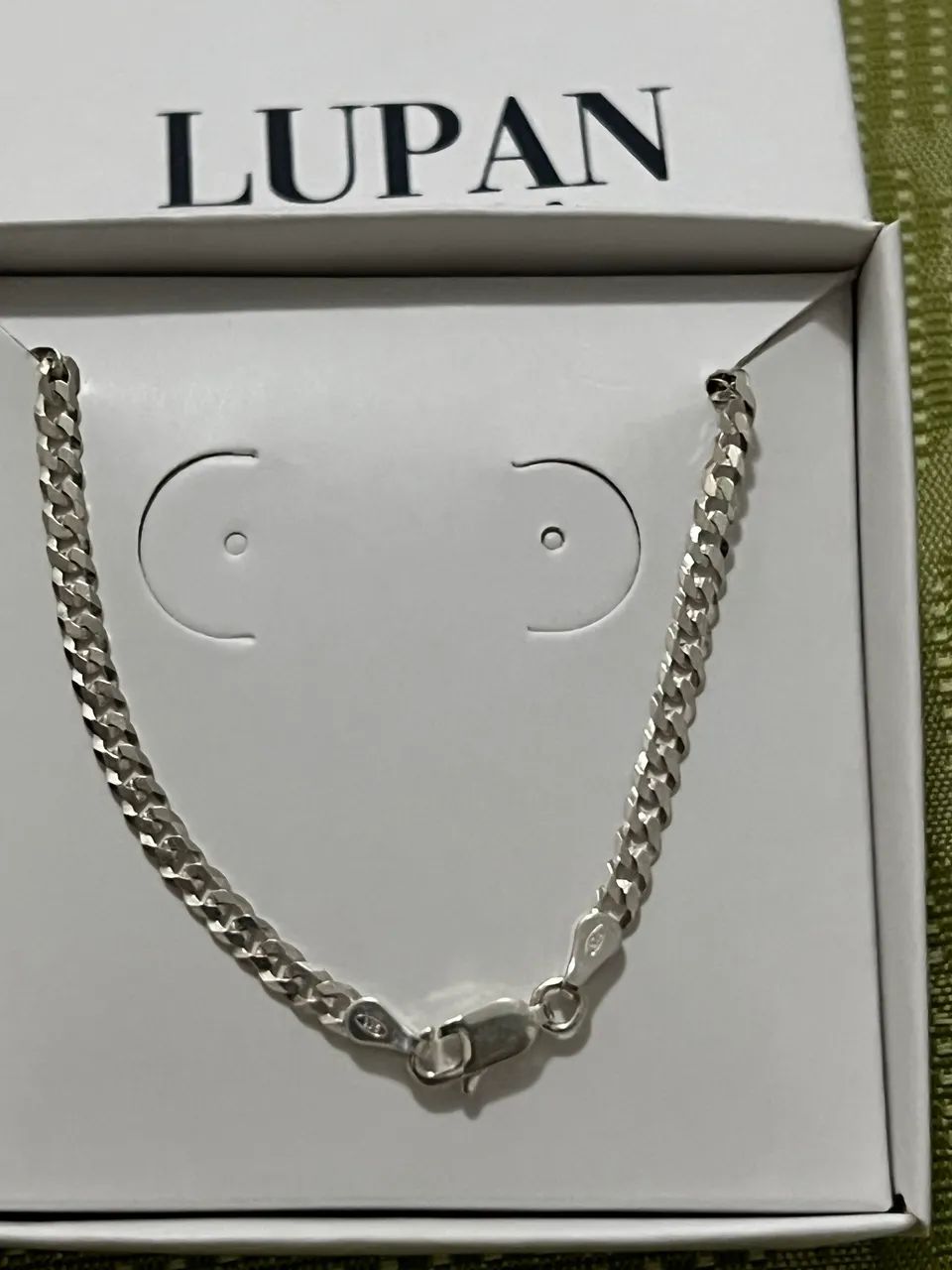 Pulseira em prata 925 modelo gourmet nova e linda  - Foto 4