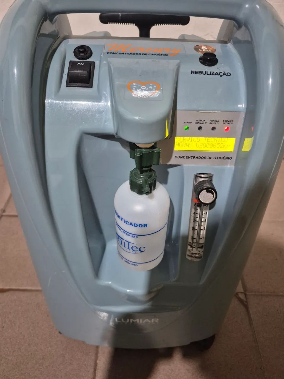 CONCENTRADOR DE OXIGÊNIO 