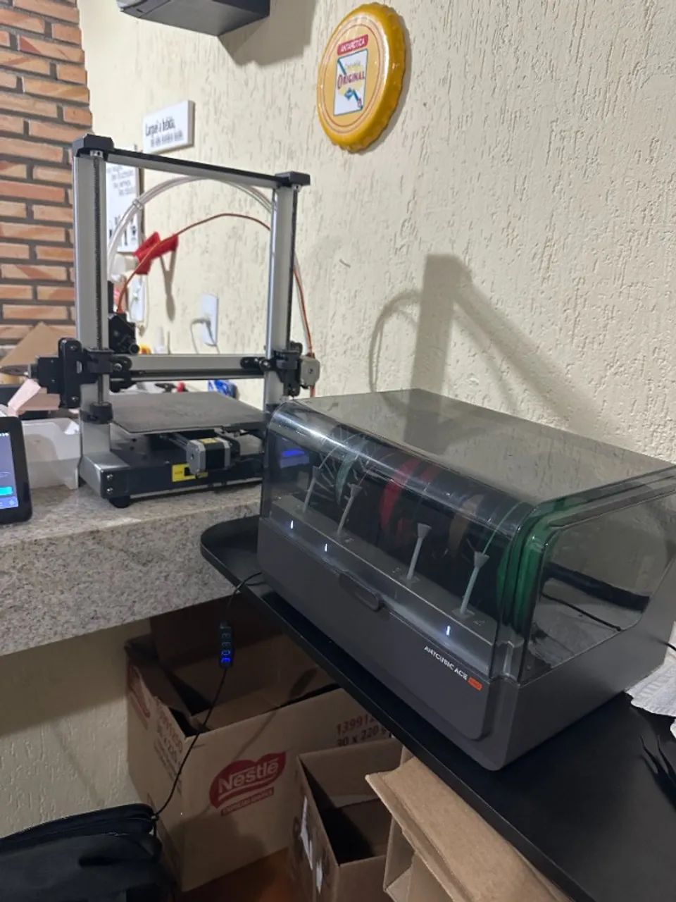 Anycubic Kobra 3 V2 Combo + ACE Pro - Impressora 3D Multicolor - Foto 2