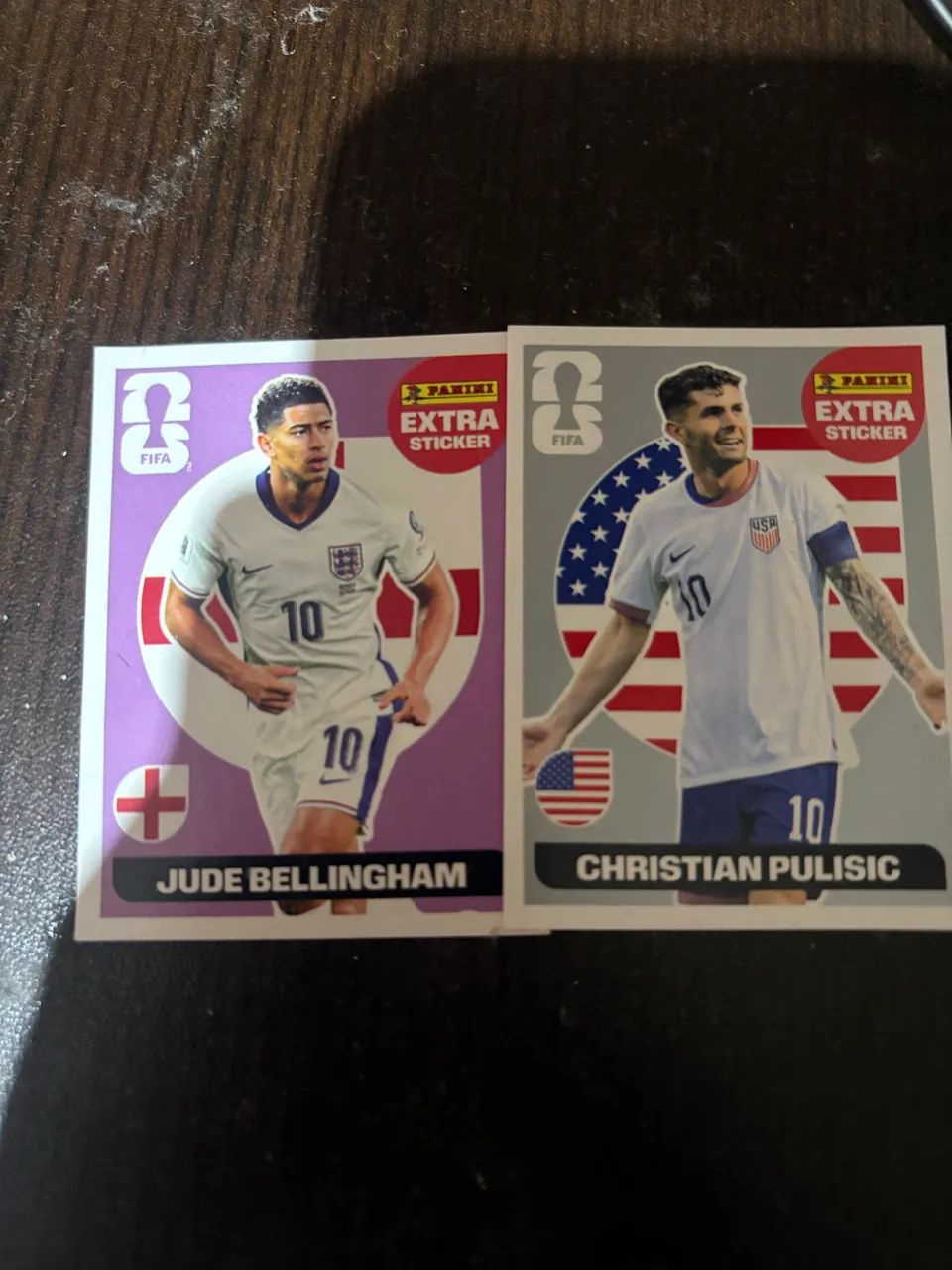 Figurinha Jude Bellingham e Christian Pulisic extra Sticker  - Foto 4