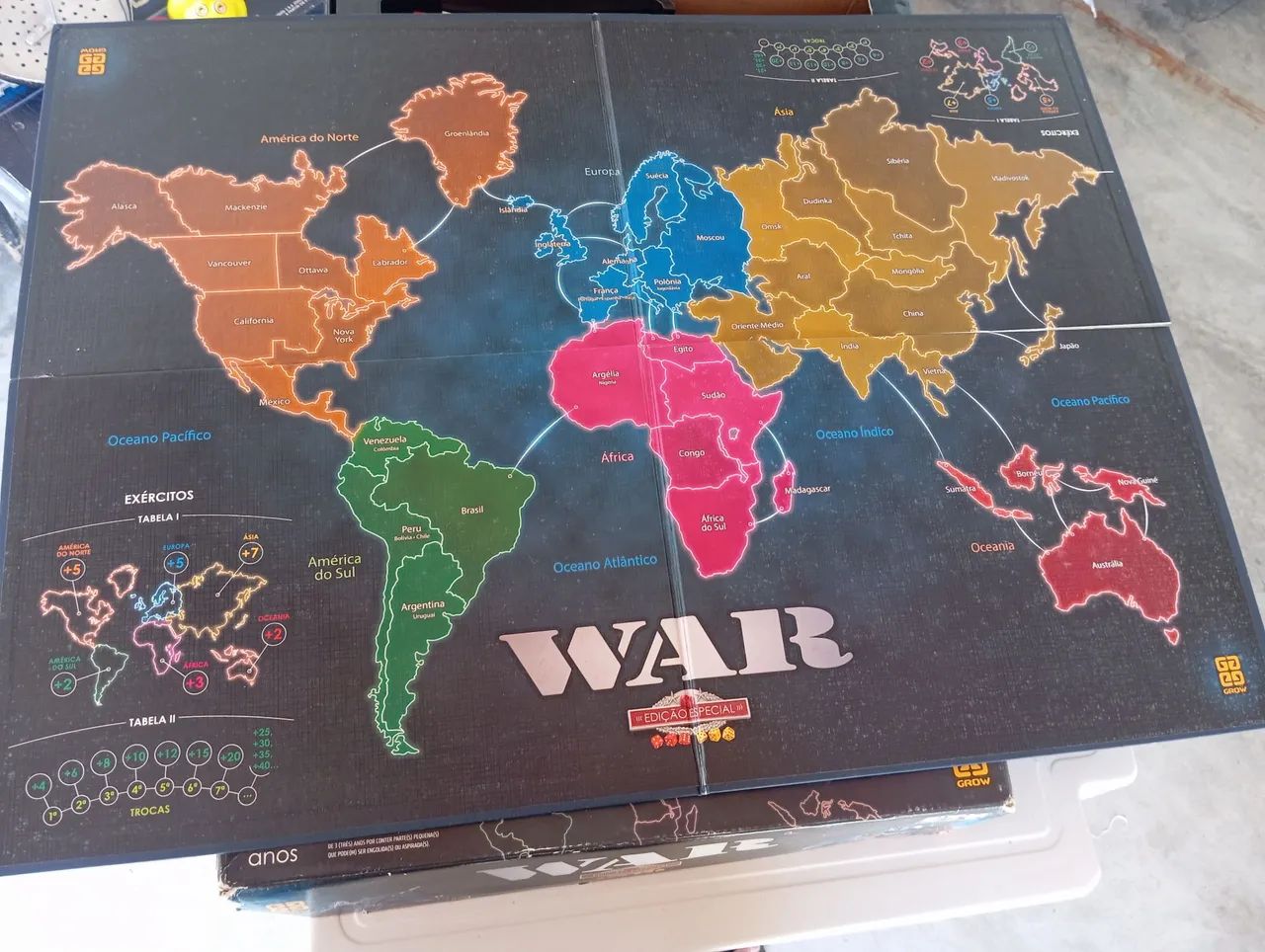 Jogo WAR edição especial  - Foto 3