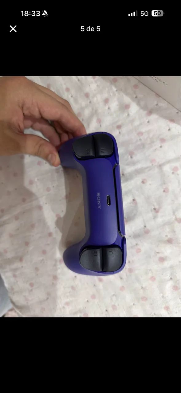 Controle de Ps5 zerado - Foto 3