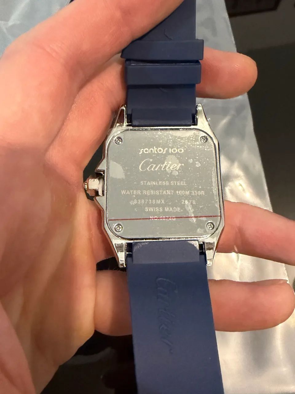 Relogio cartier santos 100 - Foto 3