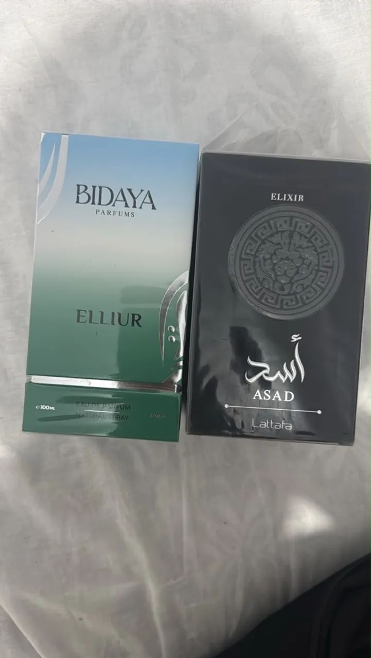 Perfume Bidaya elliur + Asad elixir