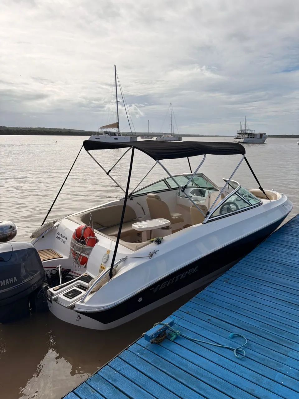 Lancha Ventura 195 / motor 90hp Yamaha - Foto 3