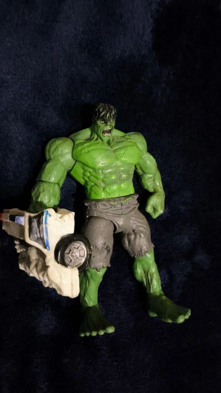 Hulk Marvel Hasbro 2007 Original + Acessório Carro - Foto 2
