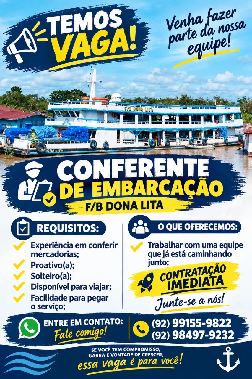 Vaga de emprego 
