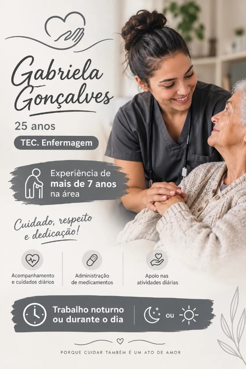 CUIDADORA DE IDOSOS