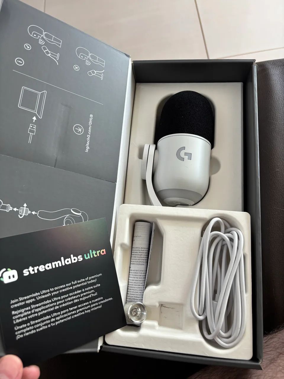 Microfone Yeti Gx logitech - Foto 2