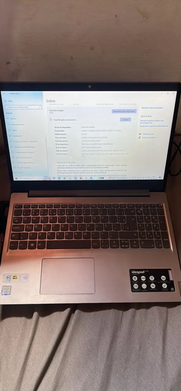Vendo notebook Lenovo  - Foto 2