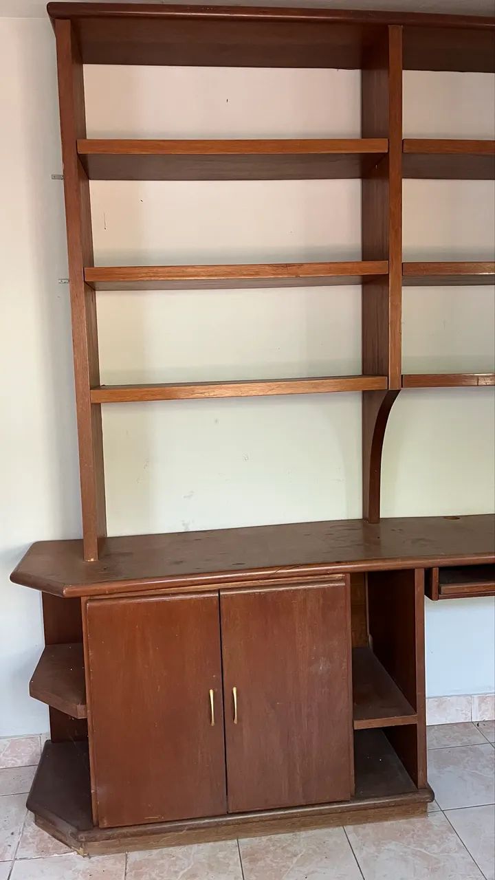 Estante em mogno para escritório - Foto 5