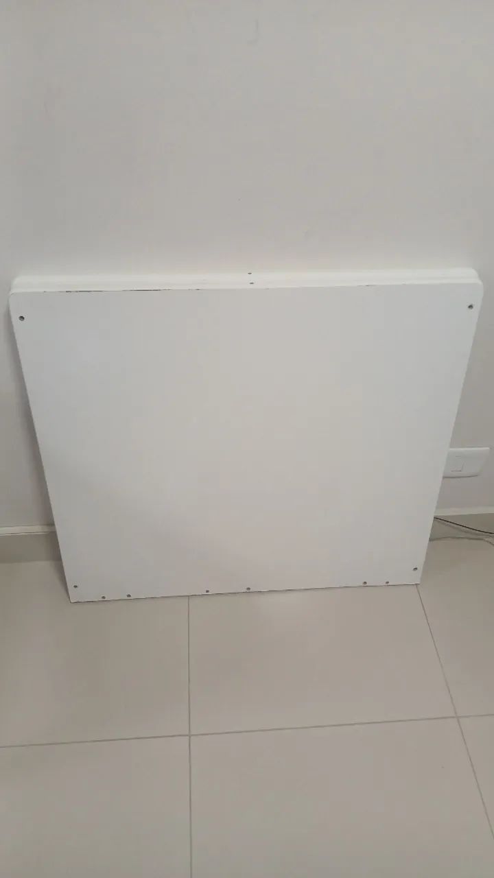 Cabeceira e Peseira de berço americano branco 