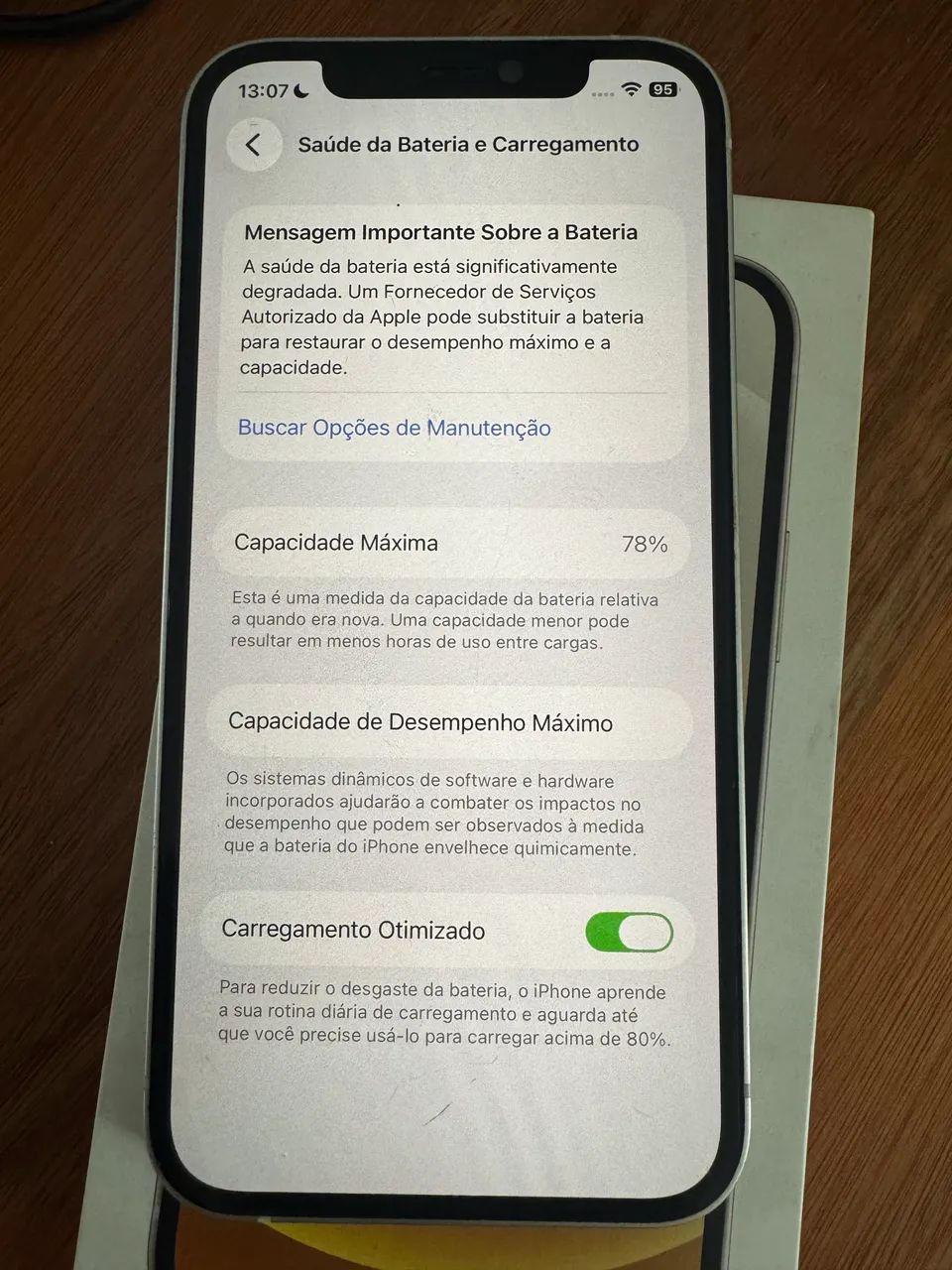 iPhone 12 Apple 64GB - Branco com caixa original - Foto 5