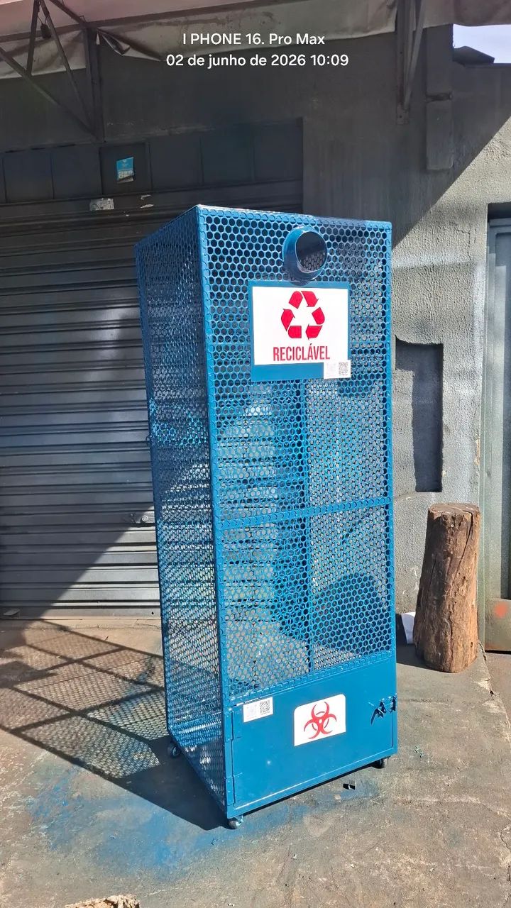 Porta latinha  170x65x55. Todo na chapa moeda  - Foto 3