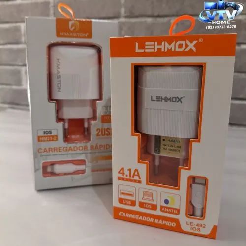 Carregador Para iPhone Completo + Entrega Inclusa 