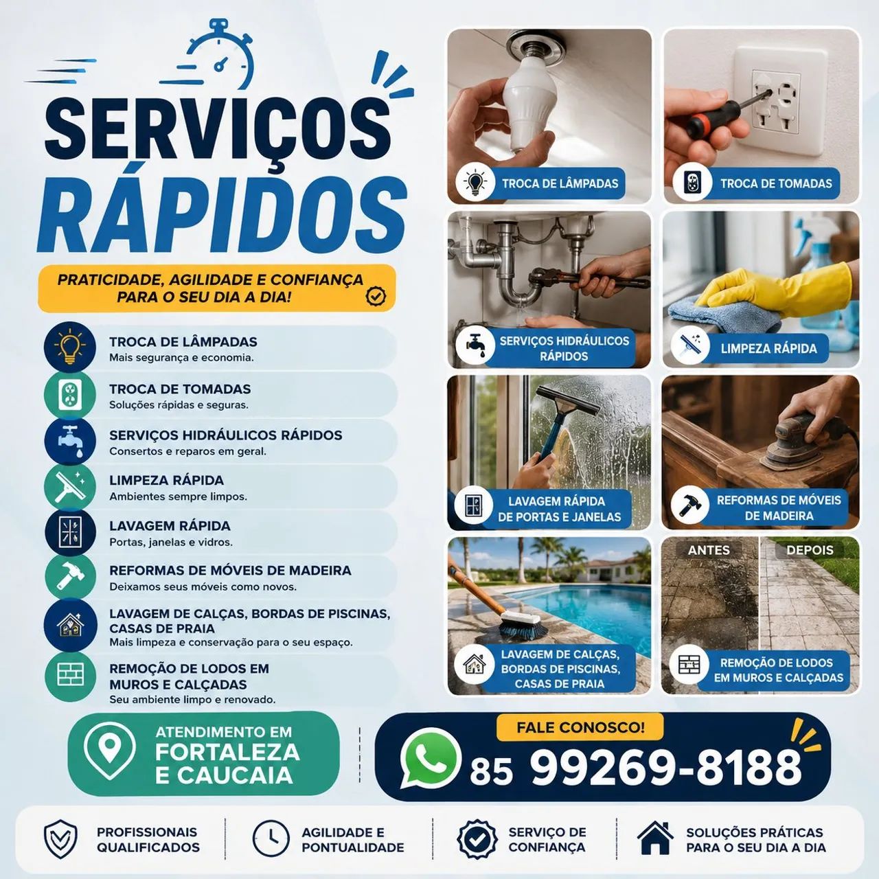 Serviços rápidos 