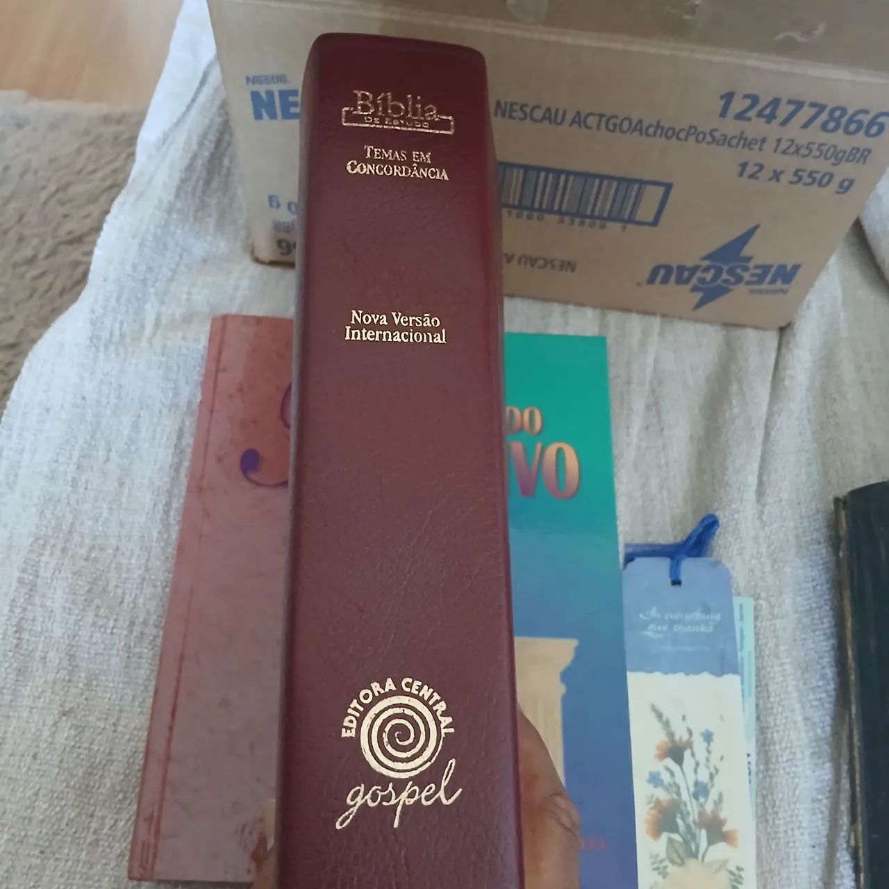 Biblia de estudo Temas em concordancia - Foto 2