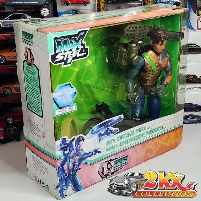 Max Steel - Air Drone Max - Max Android Aéreo - 2015 - Na Caixa - Foto 5