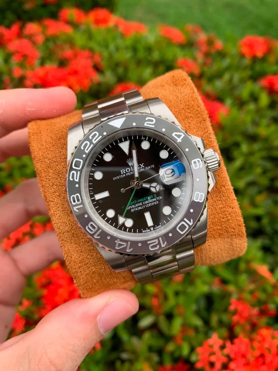 relógio automatico gmt bruce wayne