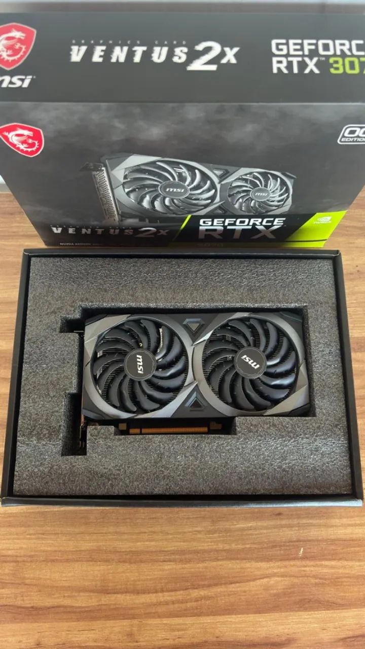 RTX 3070 VENTUS 2X OC - Foto 2