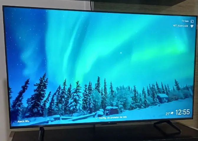  SMART TV TCL 55 QLED 4K - GOOGLE TV