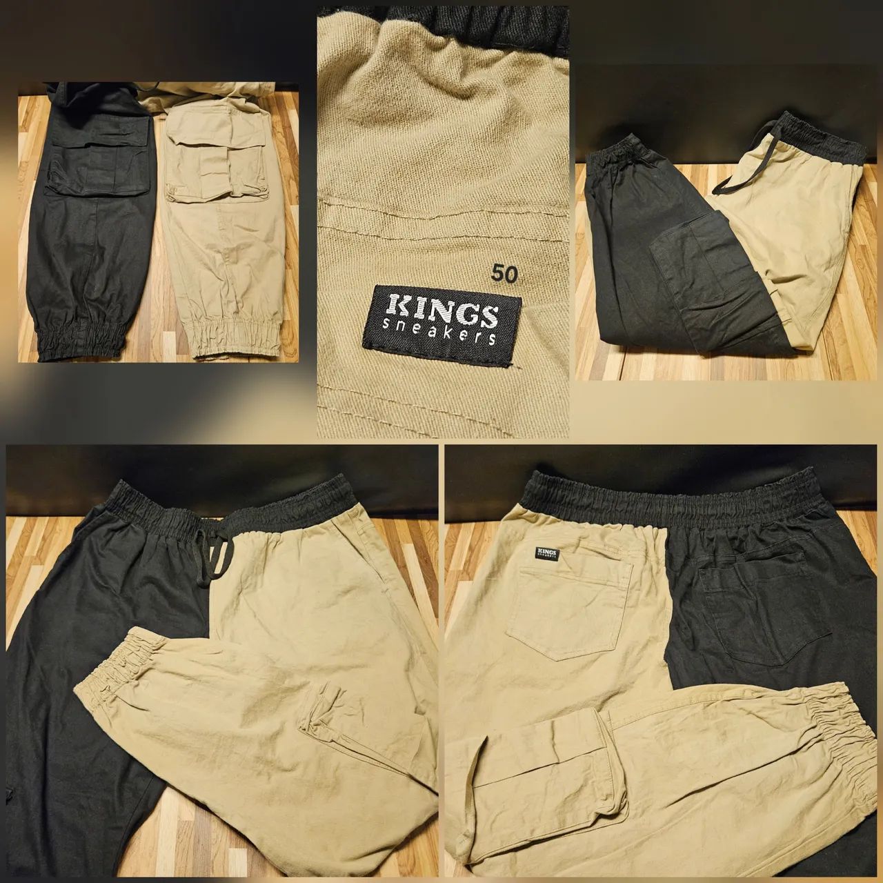 Calça Bicolor KINGS Sneakers tam 50