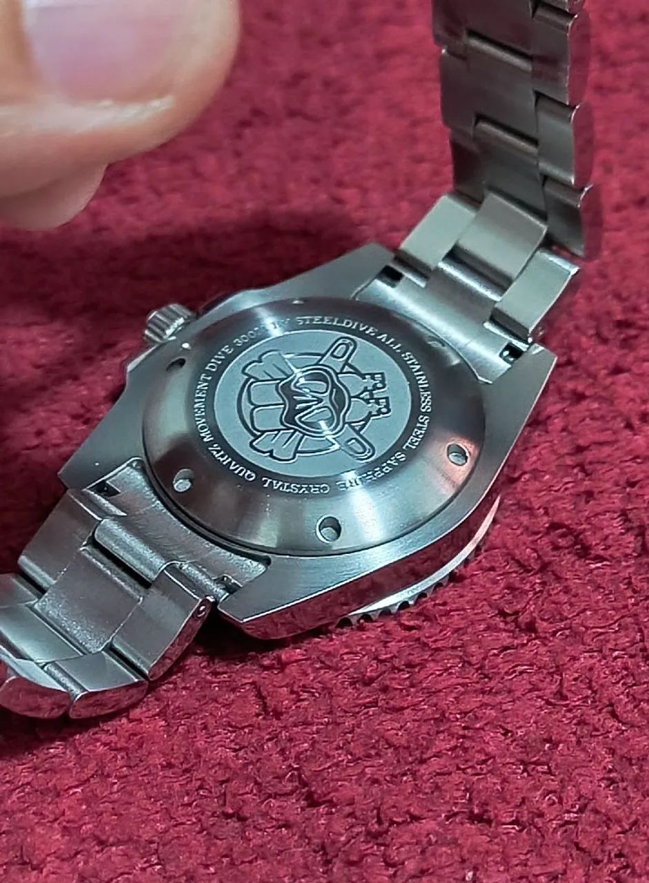 "Relógio Steeldive SD8205 Quartz" - Foto 2