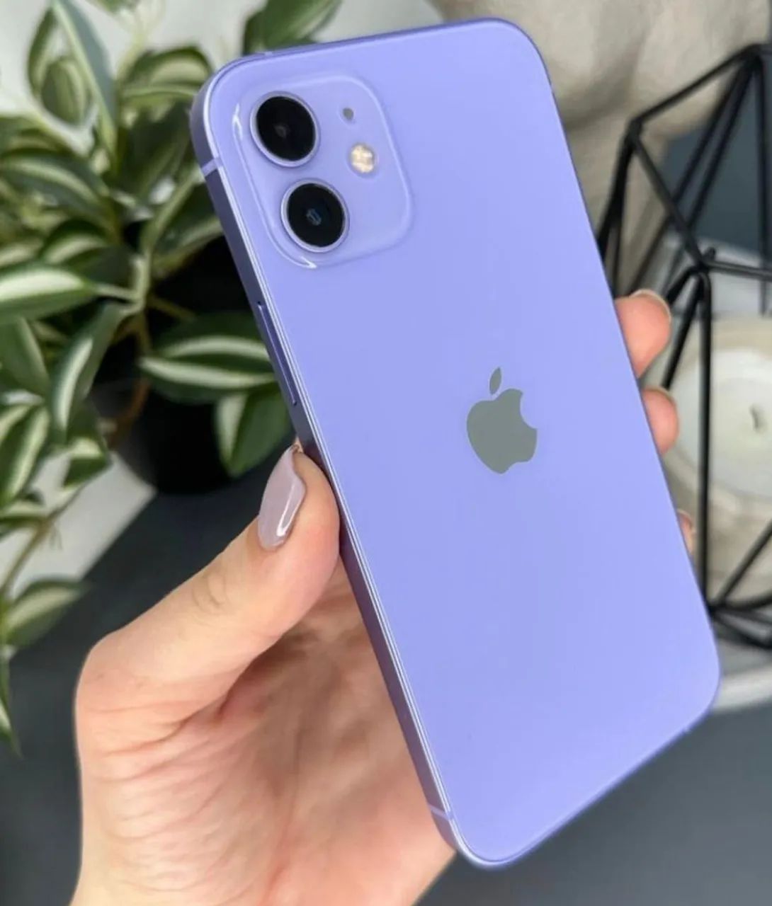 Celular iPhone 12 64GB Open Box Lilas 100%   - Com caixa original Impecável - Garantia  - Foto 2
