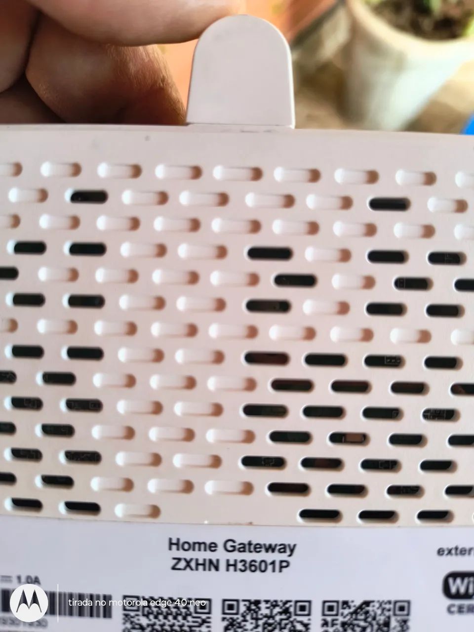 Roteador zte wi-fi6 4 antenas 