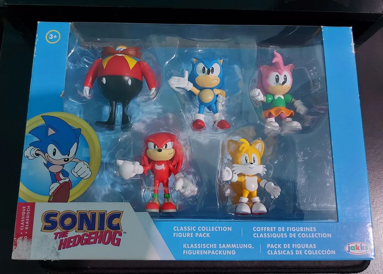 Bonecos Five Pack Sonic Jakks Importado