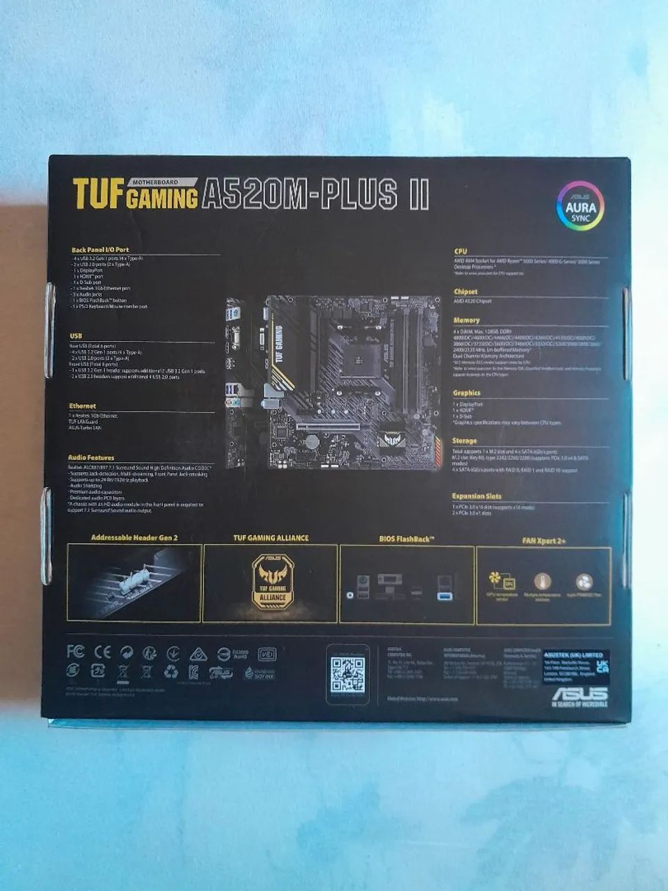 Vendo placa mae a520m plus ii, nova  - Foto 2