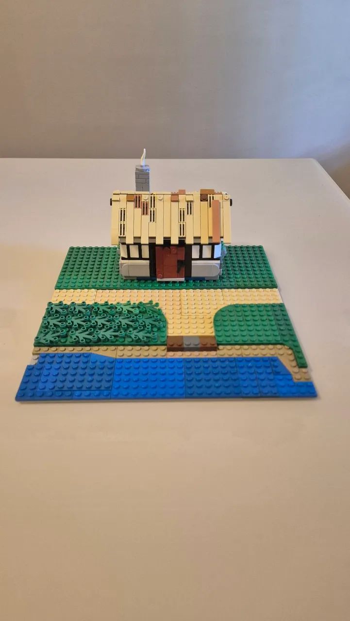 Vila Medieval, bloco de montar - nao lego - Foto 4