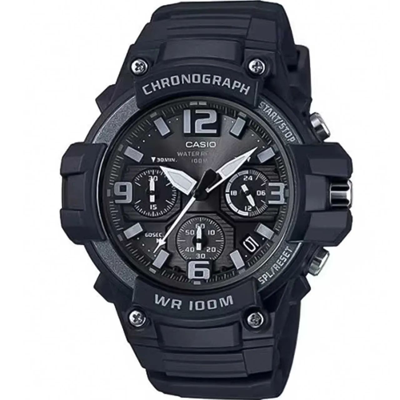 Relógio Casio Masculino Cronógrafo MCW-100H-1A3VDF 5434