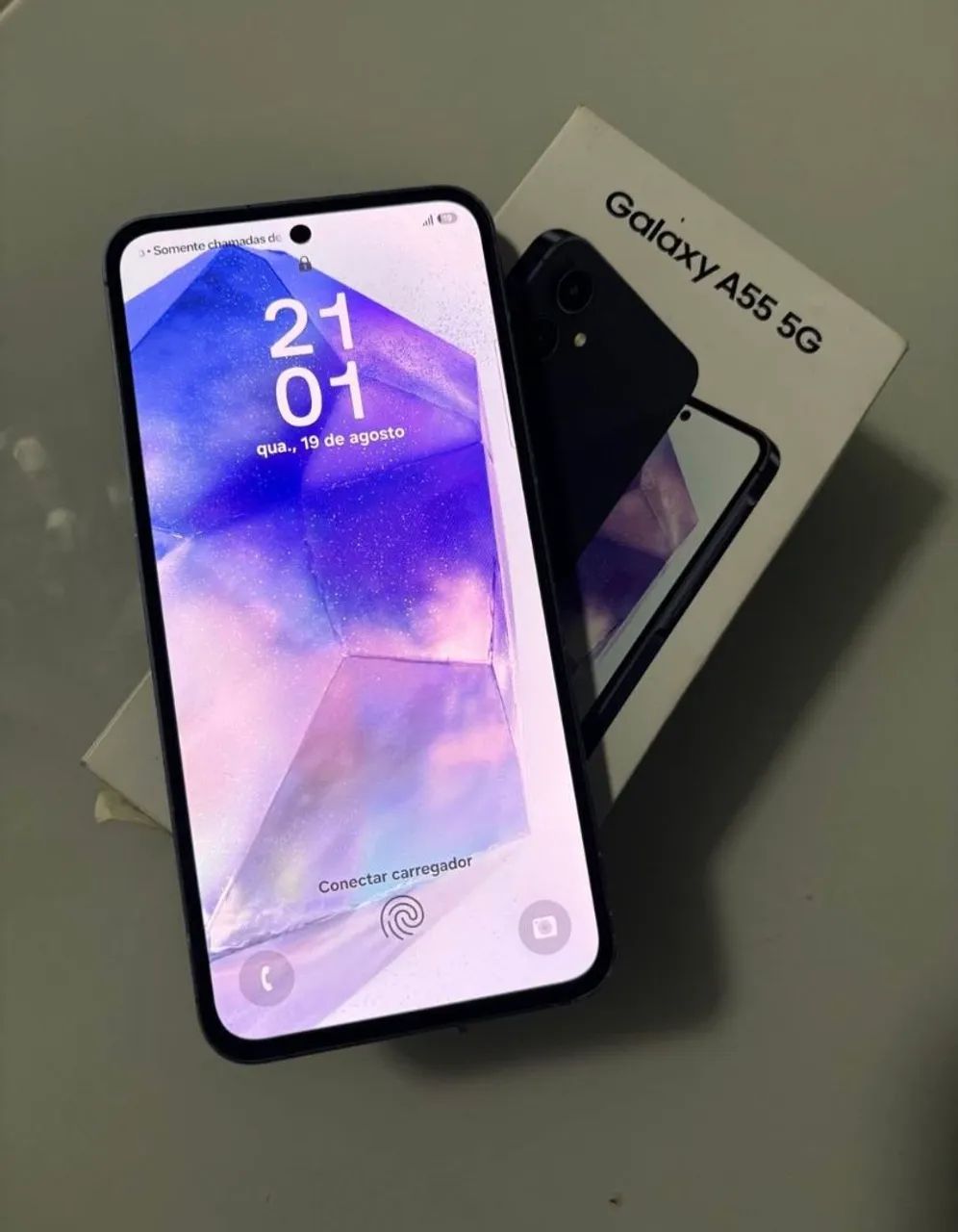 A55, Troco por celular de menor valor com volta em dinheiro. 
